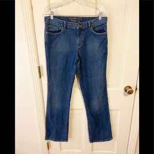 Vintage Ralph Lauren bootcut dark wash jean size 8